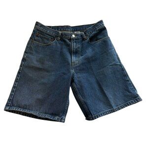 Vintage Levis 550 Shorts Mens 34x9 Denim Blue Jeans Relaxed Fit Skater Jorts 90s